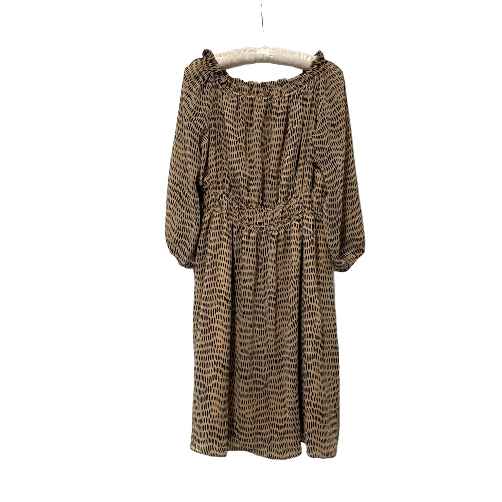 Off The Shoulder Leopard Design - Fully Lined - Soze 2X